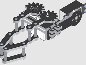 inex sm-garra-xt robo-criador xt robótica pinça clamp aplicador de garra do robô mão 3d print model - Mito3D
