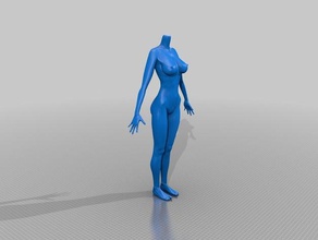 bodytest01 Menschen 3d print model - Mito3D