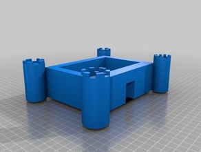 Burg 1 Skulpturen 3d print model - Mito3D