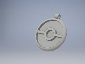 pokemon médaille bijoux 3d print model - Mito3D