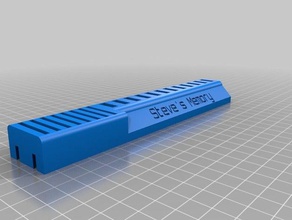 steves memoria holder2 organización personalizado 3d print model - Mito3D