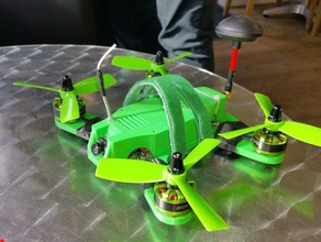 ubq lowrider remix rc vehicles quadcopter 3d print model - Mito3D