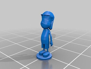 chavito chaves sculture 3d print model - Mito3D
