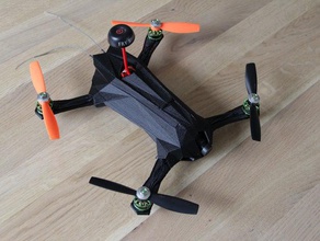 onyx de carreras quad marco 270 rc vehículos designproject makeredchallenge2 250 el fpv racer quadcopter quadrocopter 3d print model - Mito3D