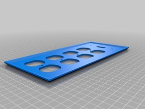 mi personalizados wally placa de pared personalizador hogar 3d print model - Mito3D