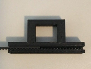 gt2 timing belt holder 3d printer accessories 3d print model - Mito3D