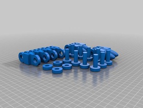 Finger Gelenke Robotik 3d print model - Mito3D