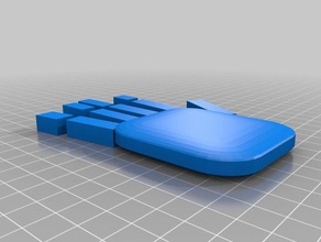 mesa el kaba taslak protez 3d baskı 3d print model - Mito3D