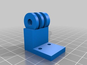action camera mount print bed other uses 3d print model - Mito3D