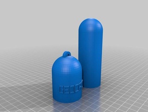 geocache container containers customized 3d print model - Mito3D