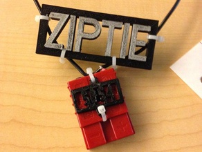 ziptie nametag coins badges 5854 first frc glitch 3d print model - Mito3D