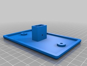 my customized andersonpowerpole wall plate electronics 3d print model - Mito3D