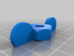 my customized nut wing parts 3d print model - Mito3D