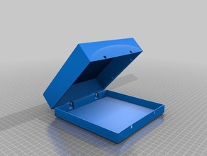 meine angepasste aufklappbaren box tool Inhaber Boxen 3d print model - Mito3D
