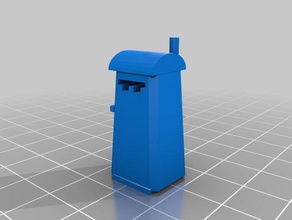 portable potty 3d printing 3d print model - Mito3D