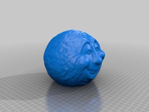 laughing stone decor 3d print model - Mito3D