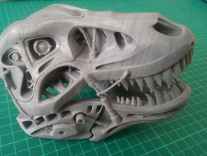 terminator rex sabit simplify3d hayvanlar 3d print model - Mito3D