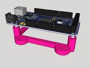 arduino mega 2560 apoyo la electrónica accesorio monte robótica herramienta 3d print model - Mito3D
