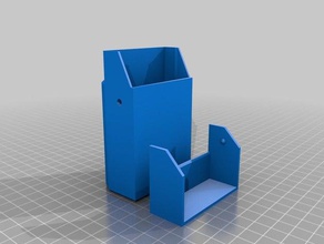 wallete bic Feuerzeug-Halter Container 3d print model - Mito3D