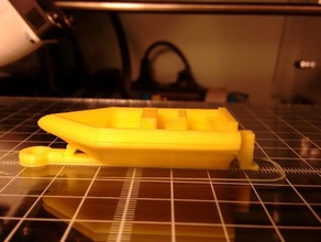boat keychain sport outdoors 3d print model - Mito3D
