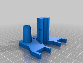 flange de chapa dupla extrusoras remix 3d impressão 3d print model - Mito3D