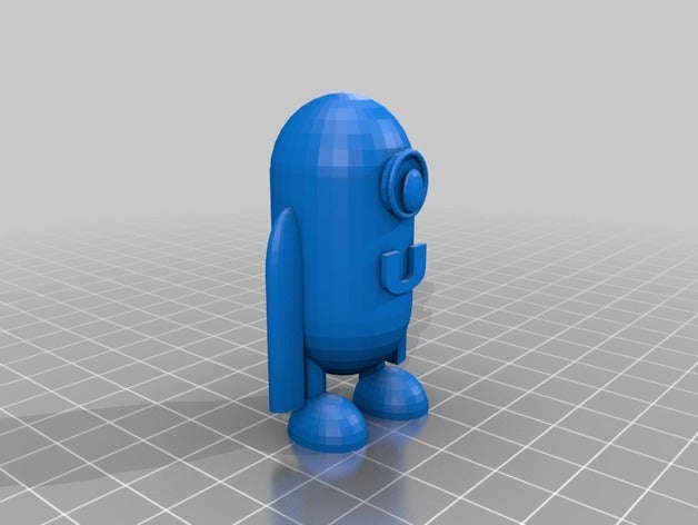 minion 3d impressão 3D print model - Mito3D