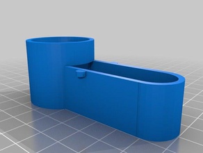 frango garrafa waterer 3d impressão 3d print model - Mito3D