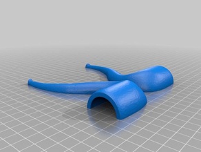 fácil de impresión la tubería 3d 3d print model - Mito3D