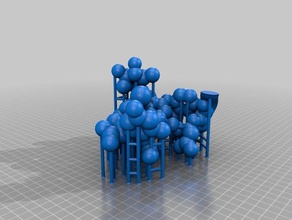 vankomisin-son-24316 3 d baskı antibiyotik biologyproject moleküler biyoloji 3d print model - Mito3D