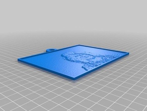 preston 2d a arte personalizado 3d print model - Mito3D