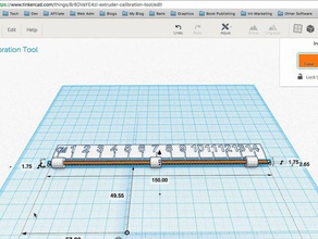 el extrusor de la herramienta calibración 3d impresión extrusora medición filamento 3d print model - Mito3D