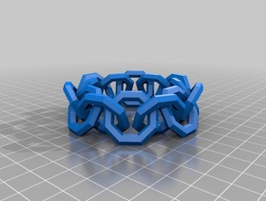 pulsera de cadena otros personalizado 3d print model - Mito3D