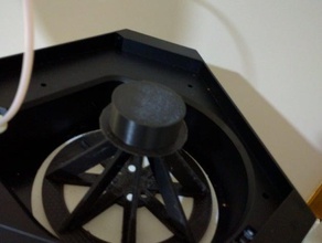 flux 3d delta external spool holder ball bearings printing flux3dp flux3dprinter 3d print model - Mito3D