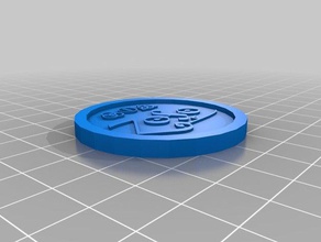 zoso de la moneda signos logotipos led zepplin 3d print model - Mito3D