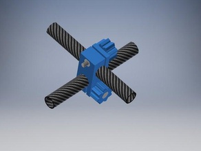 12mm rig Klemme Kamera carbon-Rohr mech mechanisch ist muffe rod clamp rohrmuffe 3d print model - Mito3D