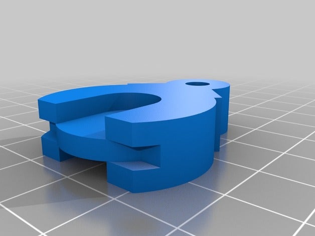 pound coin holder keychains customized 3D print model - Mito3D