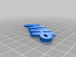 hoya Anahtarlık özelleştirilmiş 3d print model - Mito3D