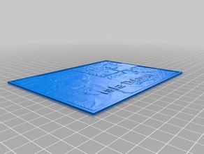 isla lucile packard 2d Kunst angepasst 3d print model - Mito3D