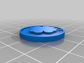 1&euro carrello chip gadget clip 3d print model - Mito3D