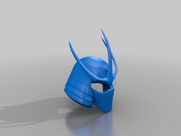 tmnt shredder casco costume 3D print model - Mito3D