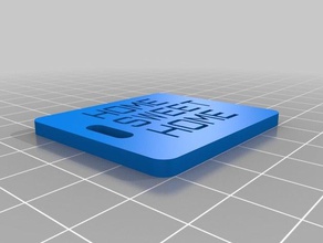 home sweet organization customized 3d print model - Mito3D