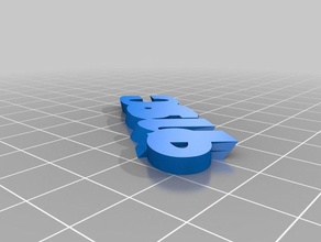 msc keychains customized 3d print model - Mito3D