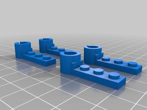 my customized interlocking brick system microquad rc vehicles 3d print model - Mito3D