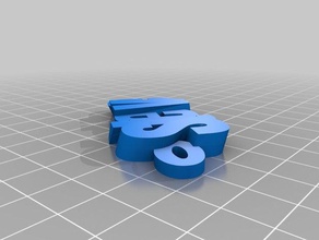 steves 2 Anahtarlık özelleştirilmiş 3d print model - Mito3D