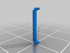 screen door handle household 3d print model - Mito3D