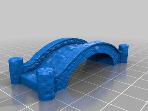 paige creek bridge buildings structures 3d print model - Mito3D