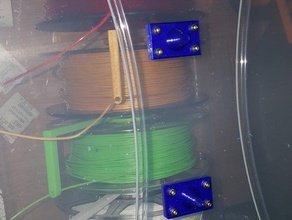 spool container filament port 3d printer accessories 3d print model - Mito3D