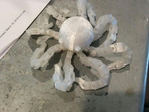 articulated cartoon octopus creatures magnet toys 3d print model - Mito3D