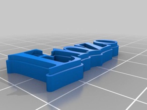 enzo llaveros personalizado 3d print model - Mito3D