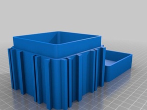 mi personalizados caja modular 3d impresión 3d print model - Mito3D